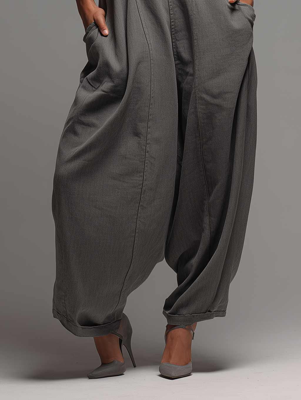 Women's Minimalist Loose-Fit Strappy Jumpsuit MDZ0151F6Y